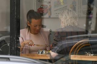 Anna Mucha zablokowała ulicę, żeby zjeść obiad 