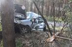 Tragiczny wypadek w Radawie. Nie żyje 20-letni kierowca 