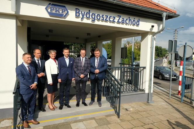 Dworzec Bydgoszcz Zachód oficjalnie otwarty dla podróżnych [ZDJĘCIA]