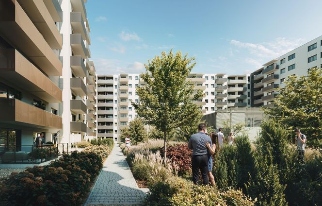 Wrocławskie osiedle mieszkaniowe Południk 17
