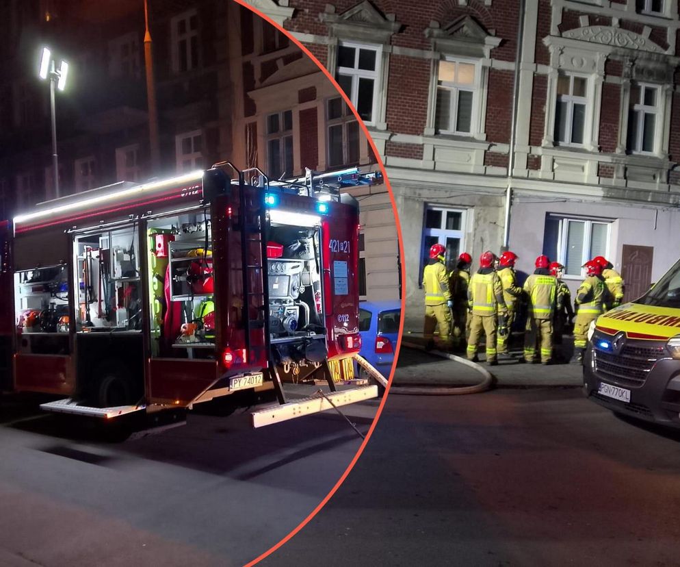 Gniezno. Dwie osoby zginęły w pożarze kamienicy przy ul. św. Wawrzyńca