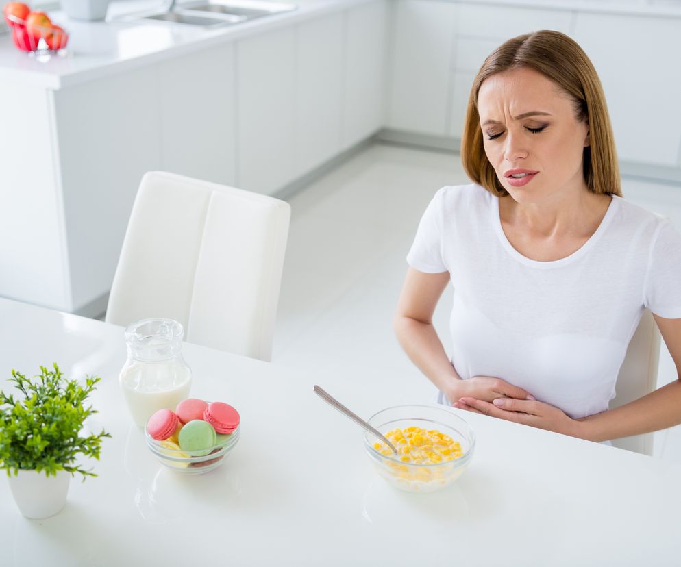 ból brzucha podczas jedzenia