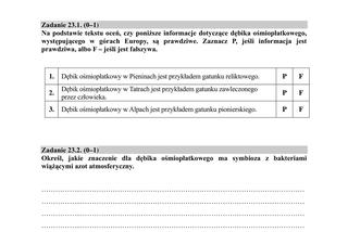 Matura próbna 2020 biologia, str.22