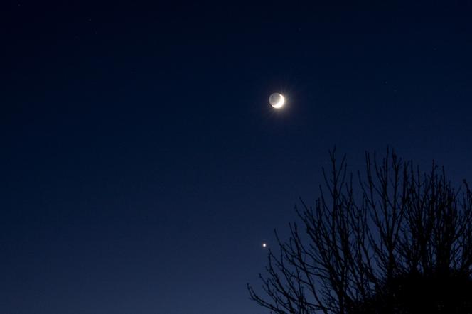 28 marca wyjątkowe widowisko na niebie. Księżyc spotka się z Wenus