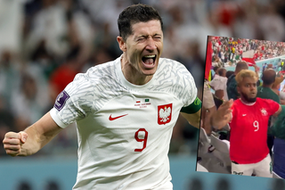 Robert Lewandowski spotkał się z kibicem Arabii Saudyjskiej, który przeszedł na stronę Polaków. Super akcja