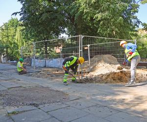 Na ul. Lipowej w Łodzi powstaje kolejny woonerf