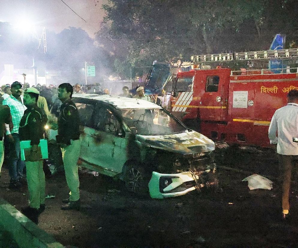 Wybuch samochodu w Nowym Delhi. Zginęło co najmniej kilka osób