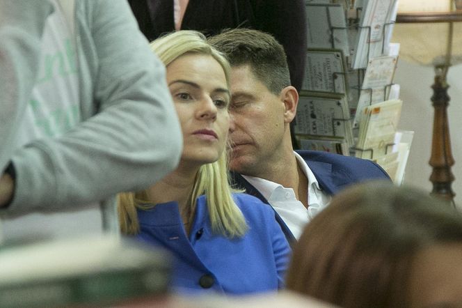 Dawno niewidziany Ryszard Petru z żoną Joanną na salonach