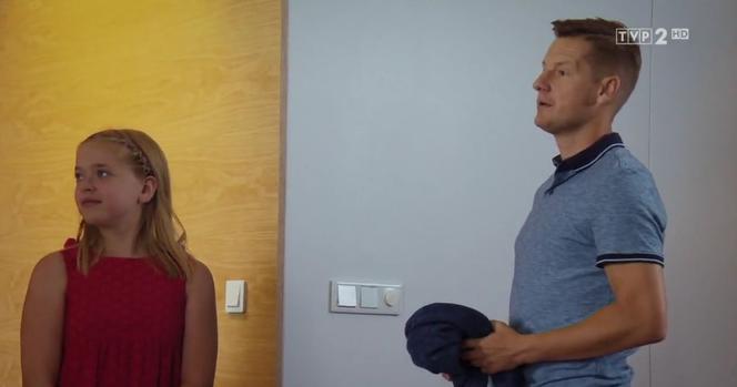 M jak miłość odc. 1402. Paweł (Rafał Mroczek), Basia (Gabriela Raczyńska)