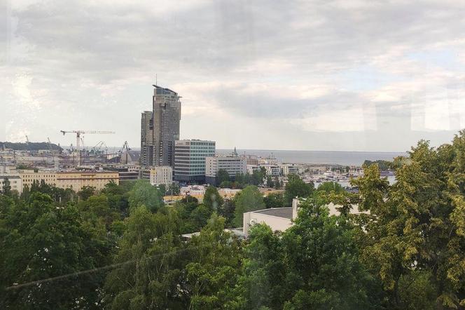 Gdynia. Panorama miasta widok z Kamiennej Góry