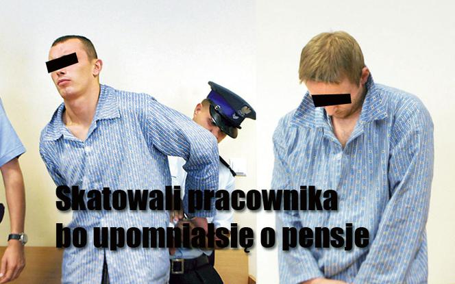 skatowali pracownika