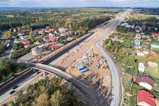 Tak powstaje droga S7 z Warszawy do Grójca