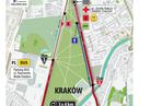 Mapa Tour de Pologne - I ETAP FINISZ