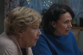 M jak miłość, odcinek 1855: Barbara (Teresa Lipowska), Marysia (Małgorzata Pieńkowska)