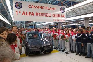 Alfa Romeo Giulia nareszcie trafiła do produkcji