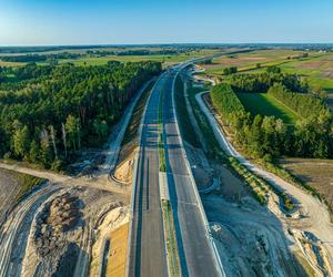 Obwodnica Łomży - plac budowy w sierpniu 2024