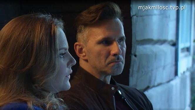 	M jak miłość. Anita (Melania Grzesiewicz), Kamil (Marcin Bosak)