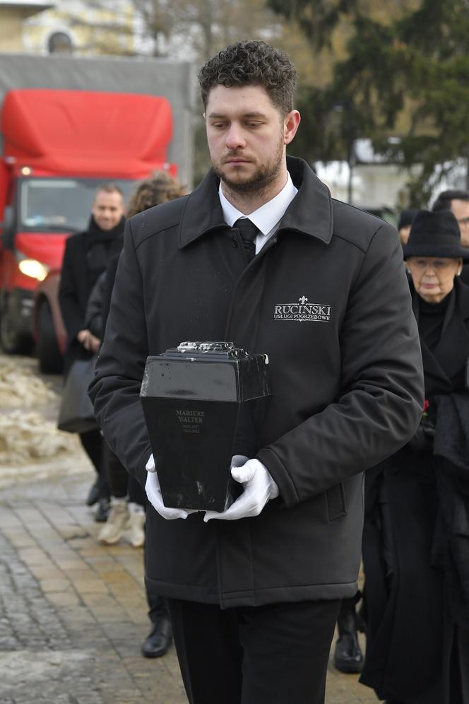 Były trener Legii Jan Urban na pogrzebie byłego właściciela Legii Mariusza Waltera