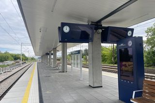 Przystanek Radom Wschód gotowy. Pierwszy pociąg zatrzyma się tutaj 30 czerwca 