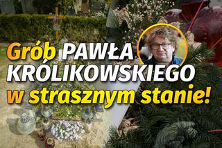 Grób Pawła Królikowskiego w opłakanym stanie! [SZOKUJĄCE ZDJĘCIA]