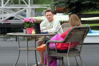 Barwy szczęścia odc. 3116. Łukasz (Michał Rolnicki), Agnieszka (Katarzyna Tlałka) 