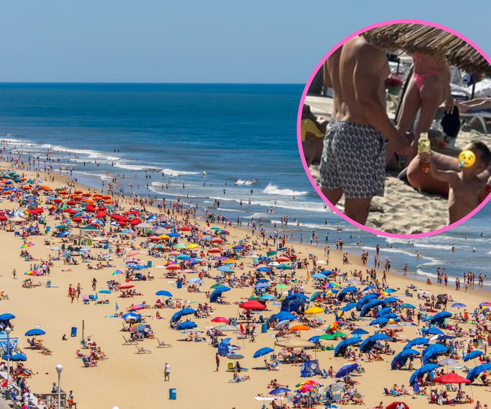 Policjantka ostrzega rodziców na plaży. Szanujcie ciała swoich dzieci