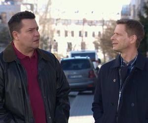 Na Wspólnej odc. 4047. Michał (Robert Kudelski), Robert Tadeusiak (Dariusz Wnuk)