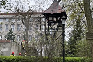 Ktoś podpalił zabytkową drewnianą mającą 208 lat dzwonnicę