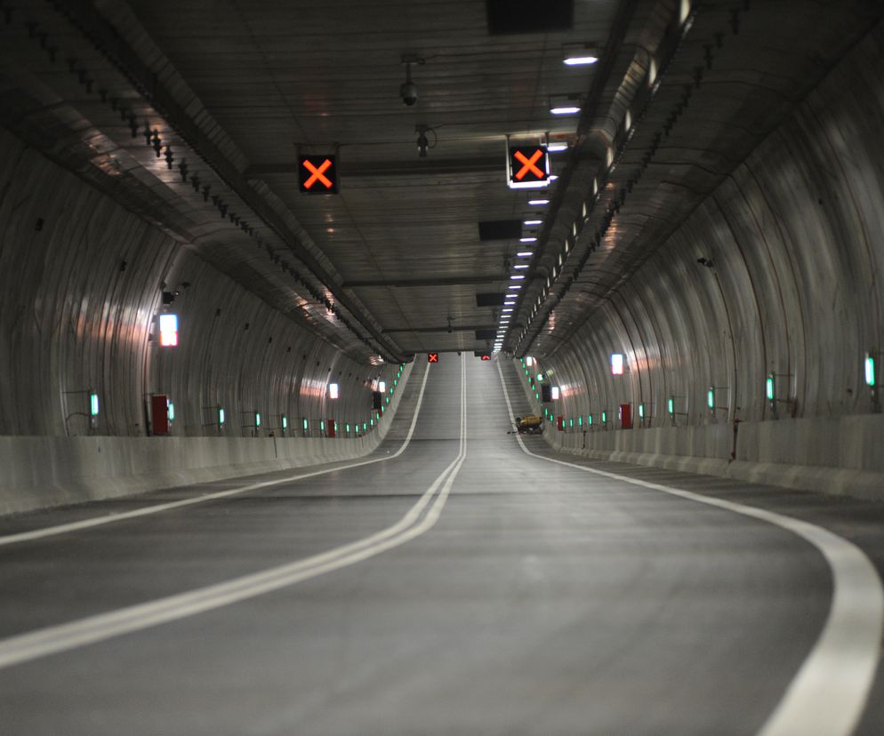 Tunel drogowy w Świnoujściu przed otwarciem