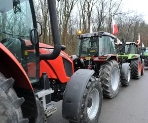 Rolnicy znowu blokują granicę w Dorohusku