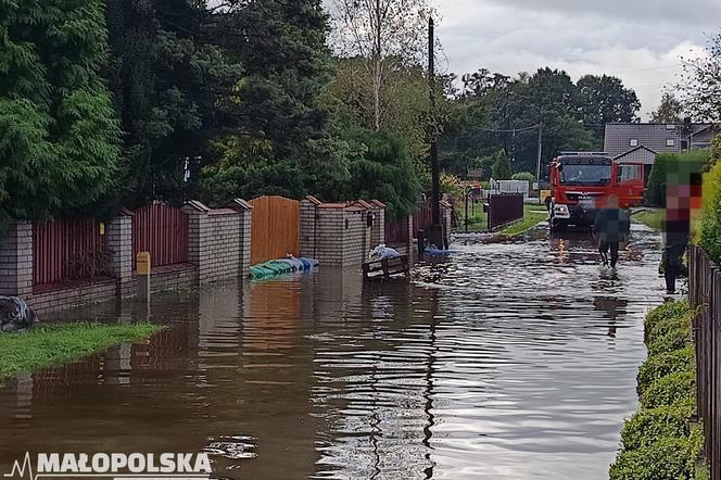 Podtopienia w Oświęciumiu