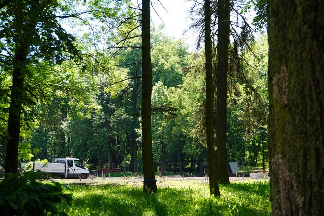 Rewitalizacja Parku Planty. Tak wyglądają majowe prace w centrum Białegostoku