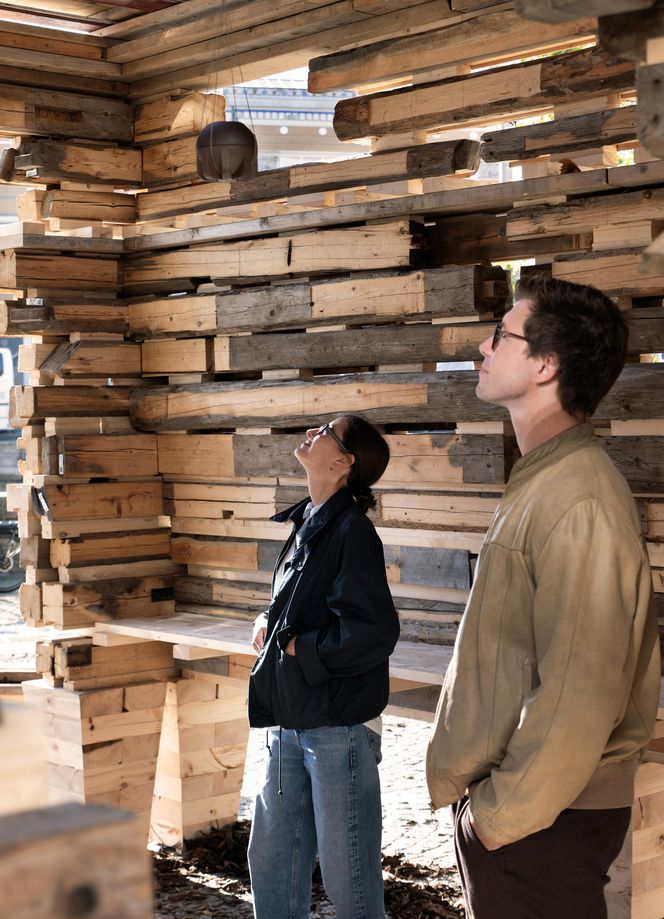 Barn Again - jeden z dwóch prezentowanych na Biennale pawilonów