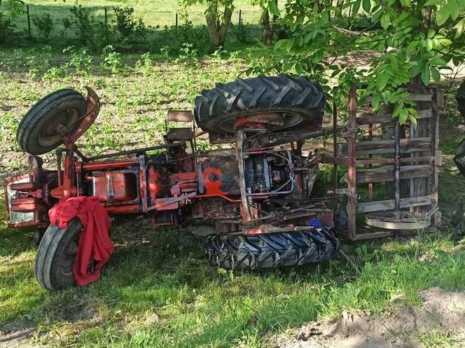 Ciągnik przygniótł rodzeństwo w Soninie [GALERIA]