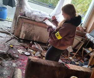 Głubczyce. Wybuch pocisku artyleryjskiego w mieszkaniu