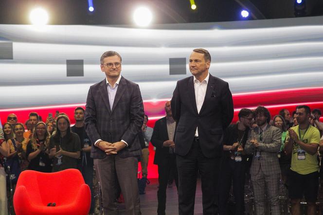 OLSZTYN CAMPUS POLSKA PRZYSZŁOŚCI 2024 Radosław Sikorski, Dmytro Kułeba 