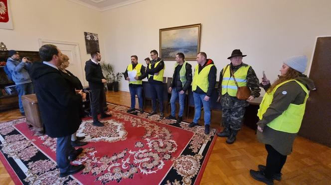 Protest rolników w Koszalinie