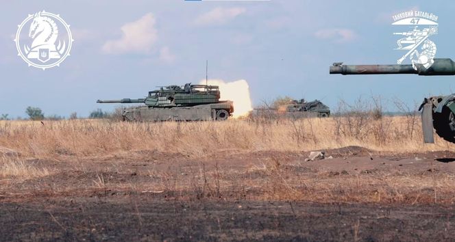 Czołgi Abrams na Ukrainie