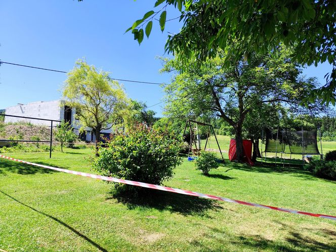 Miejsce tragedii w Starej Wsi 