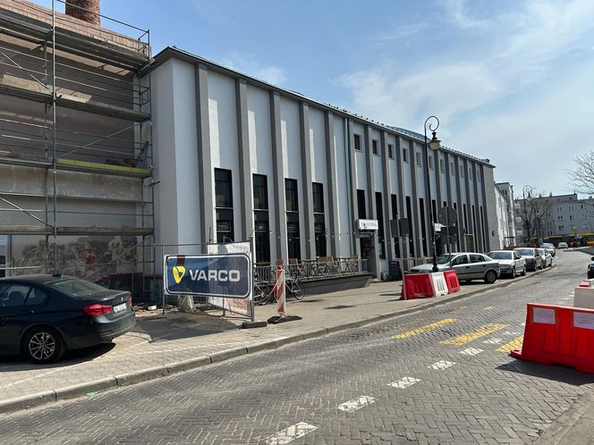 Przebudowa kina Tęcza (marzec 2025)