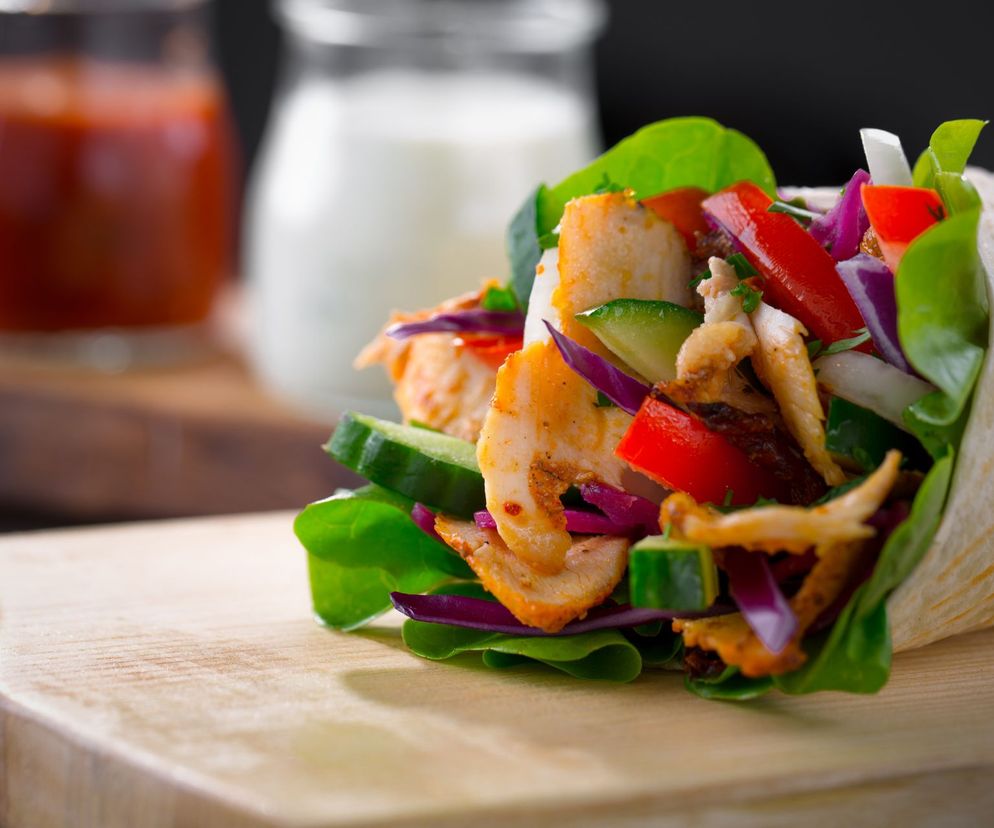 Tortilla z kurczakiem