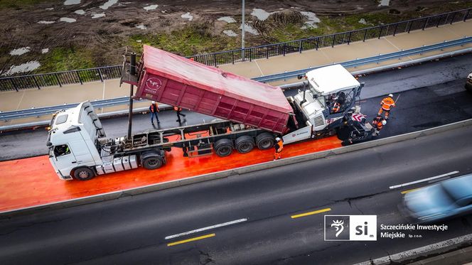 Remont Trasu Zamkowej - listopad 2025