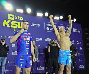 Oficjalne ważenie zawodników przed XTB KSW 92 w Gorzowie