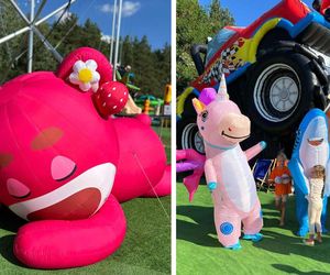 Nowa atrakcja dla dzieci pod Bydgoszczą. Na plaży w Pieczyskach wyrośnie park dmuchańców! Kiedy otwarcie? 