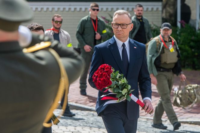 Andrzej Duda w Kijowie