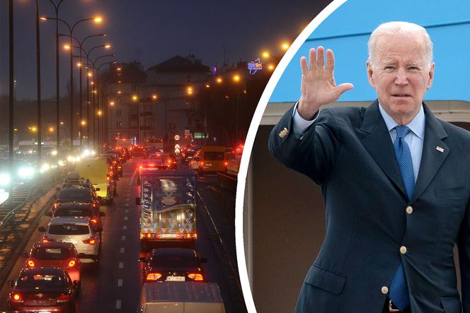 Joe Biden w Warszawie. Nadciąga potężny paraliż komunikacyjny