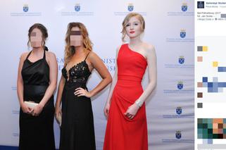 Kinga Duda na balu półmetkowym w luksusowym hotelu ZDJĘCIA