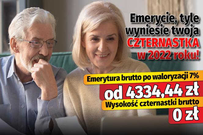 Emerycie, tyle wyniesie twoja czternastka w 2022 roku!
