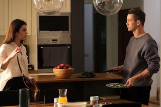 M jak miłość odc. 1782. Kasia (Paulina Lasota), Jakub Karski (Krzysztof Kwiatkowski)