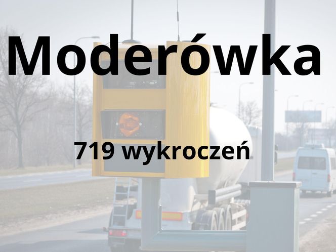Te fotoradary na Podkarpaciu zrobiły najwięcej zdjęć